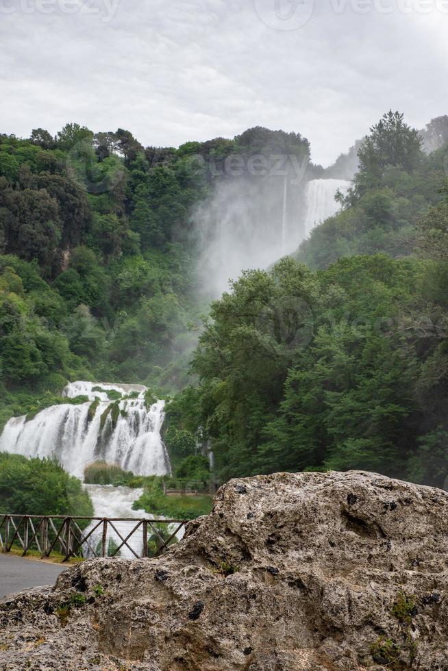 Marmorwasserfall der höchste in europa foto