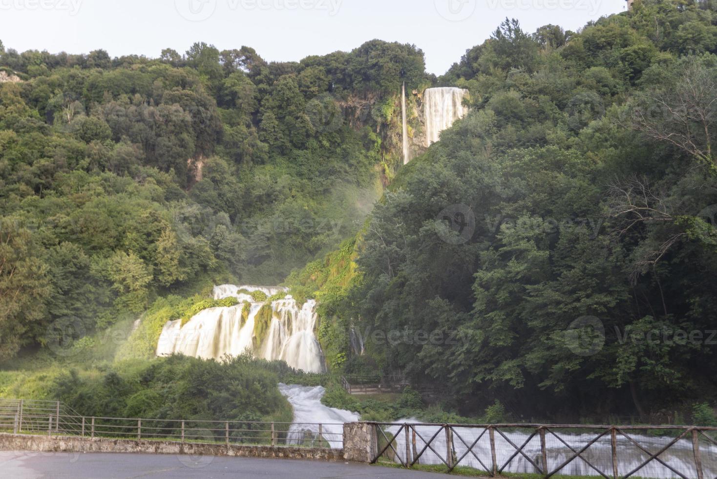 Marmorwasserfall der höchste in europa foto