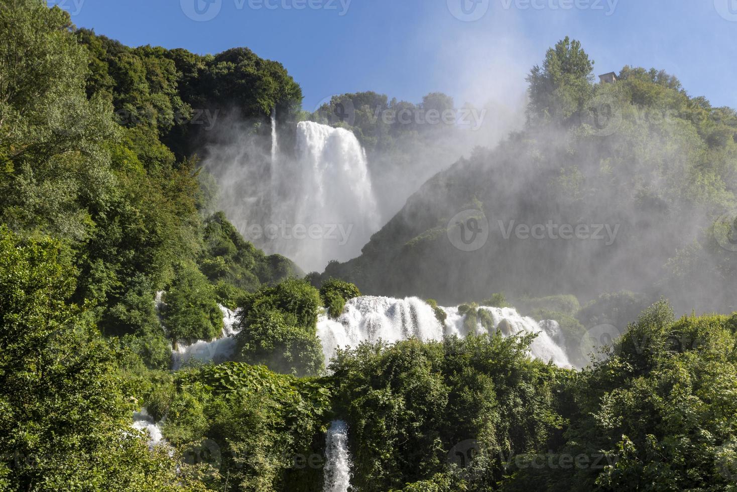 Marmorwasserfall der höchste in europa foto