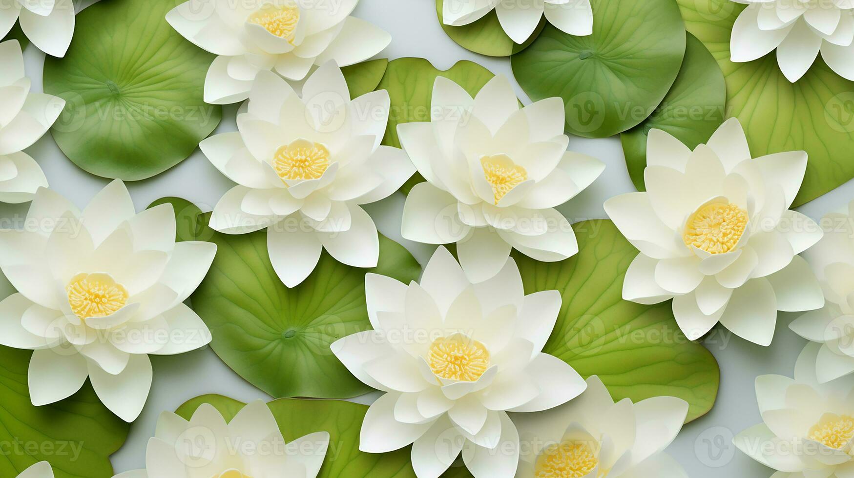 Lotus Blume gemustert Hintergrund. Blume Textur Hintergrund. generativ ai foto