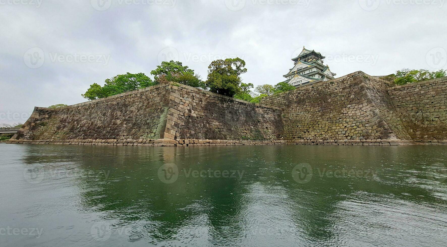 Burg auf Insel. foto