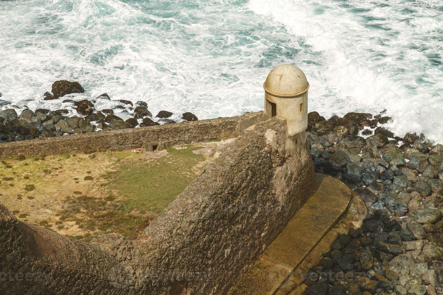 Setry Box in der Festung El Morro, San Juan, Puerto Rico foto