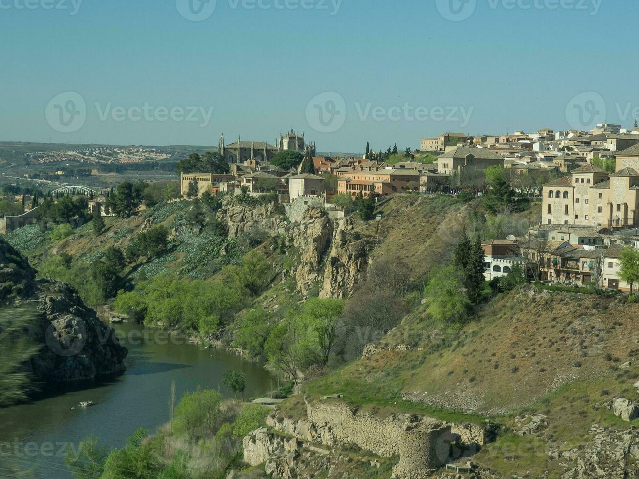 Die Altstadt von Toledo in Spanien foto