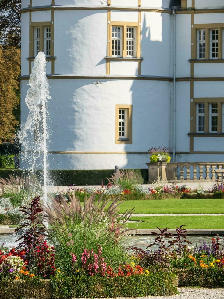 Weiß Schloss im Deutschland foto