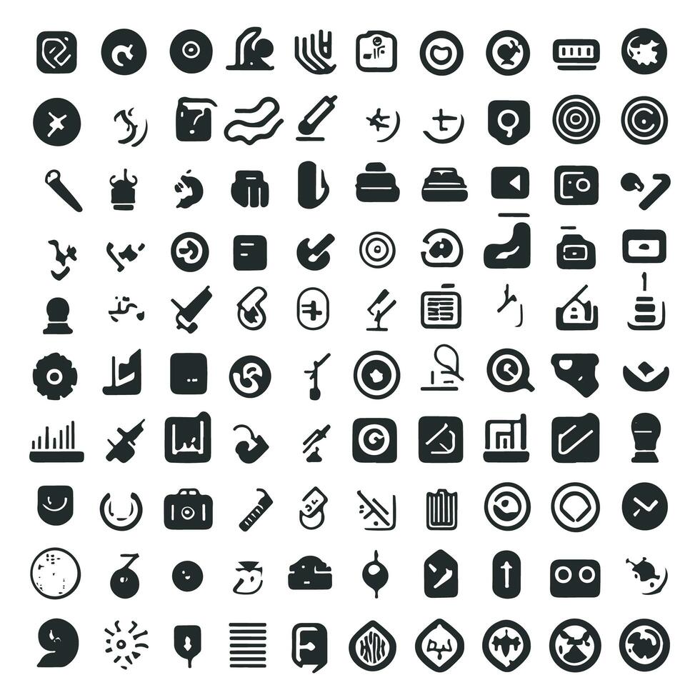Vektor Sozial Medien Logos und Symbole Pack Vektor Satz, Symbol gestalten Elemente, Sozial Medien Geschäft Logo foto