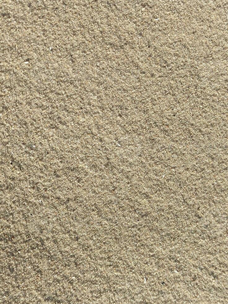 Sand Textur schließen Sicht, Boden Muster foto