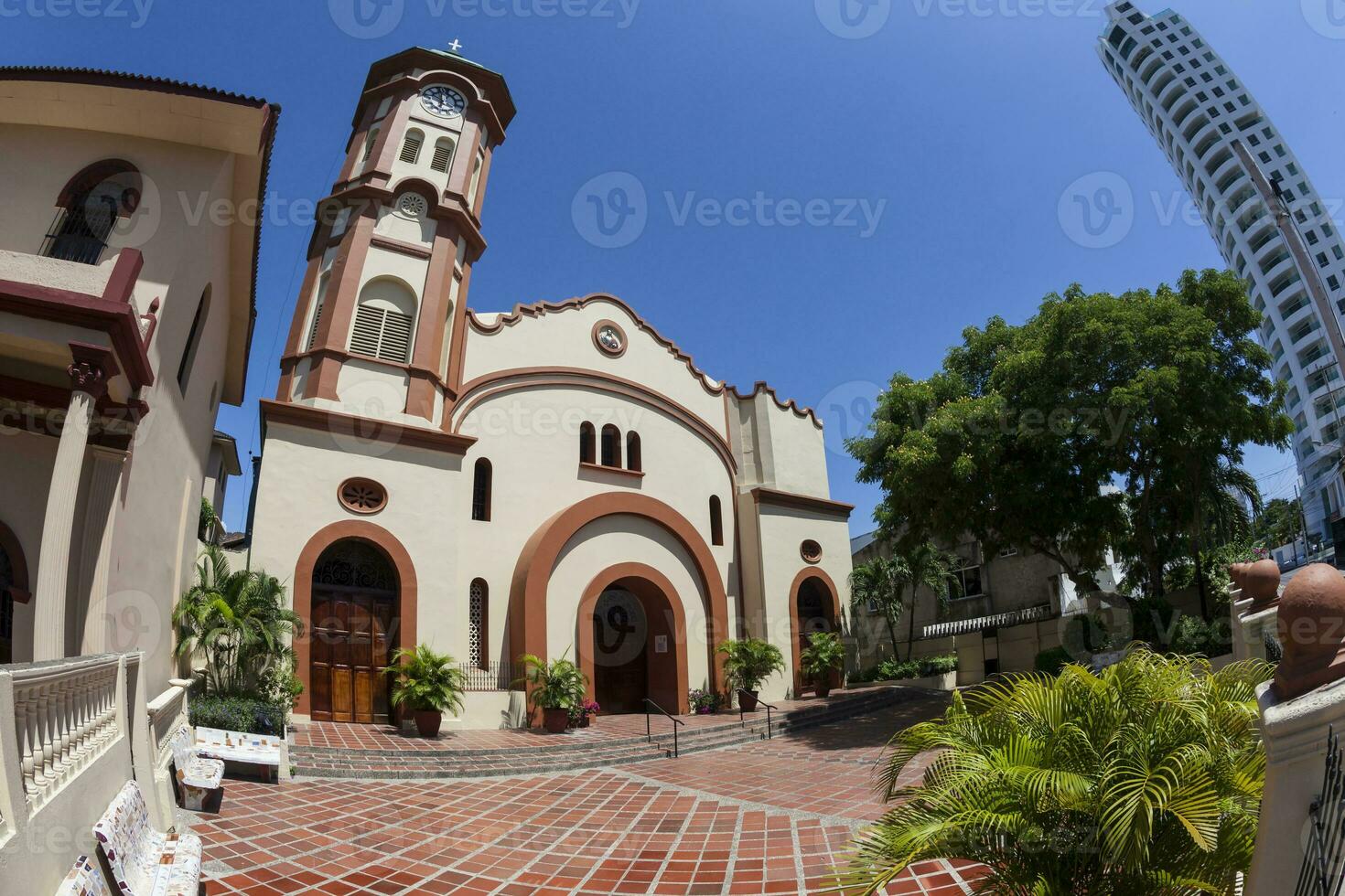 Santa Cruz de Manga Kirche im Cartagena de Indien foto