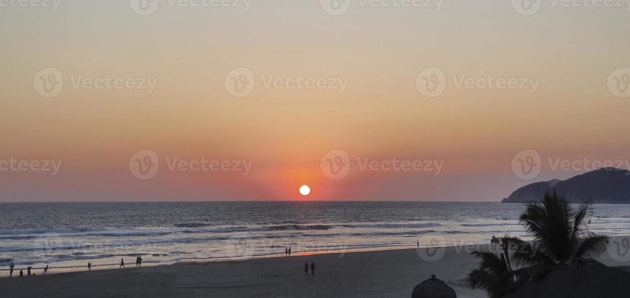 tropischer reise- und strandtourismus in mexiko foto