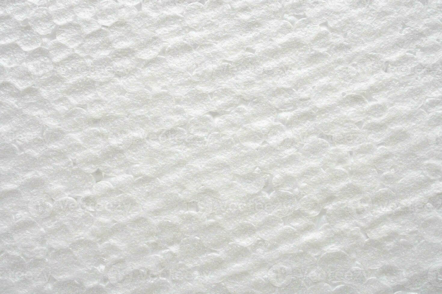 Weiß Polystyrol Schaum Textur Hintergrund foto