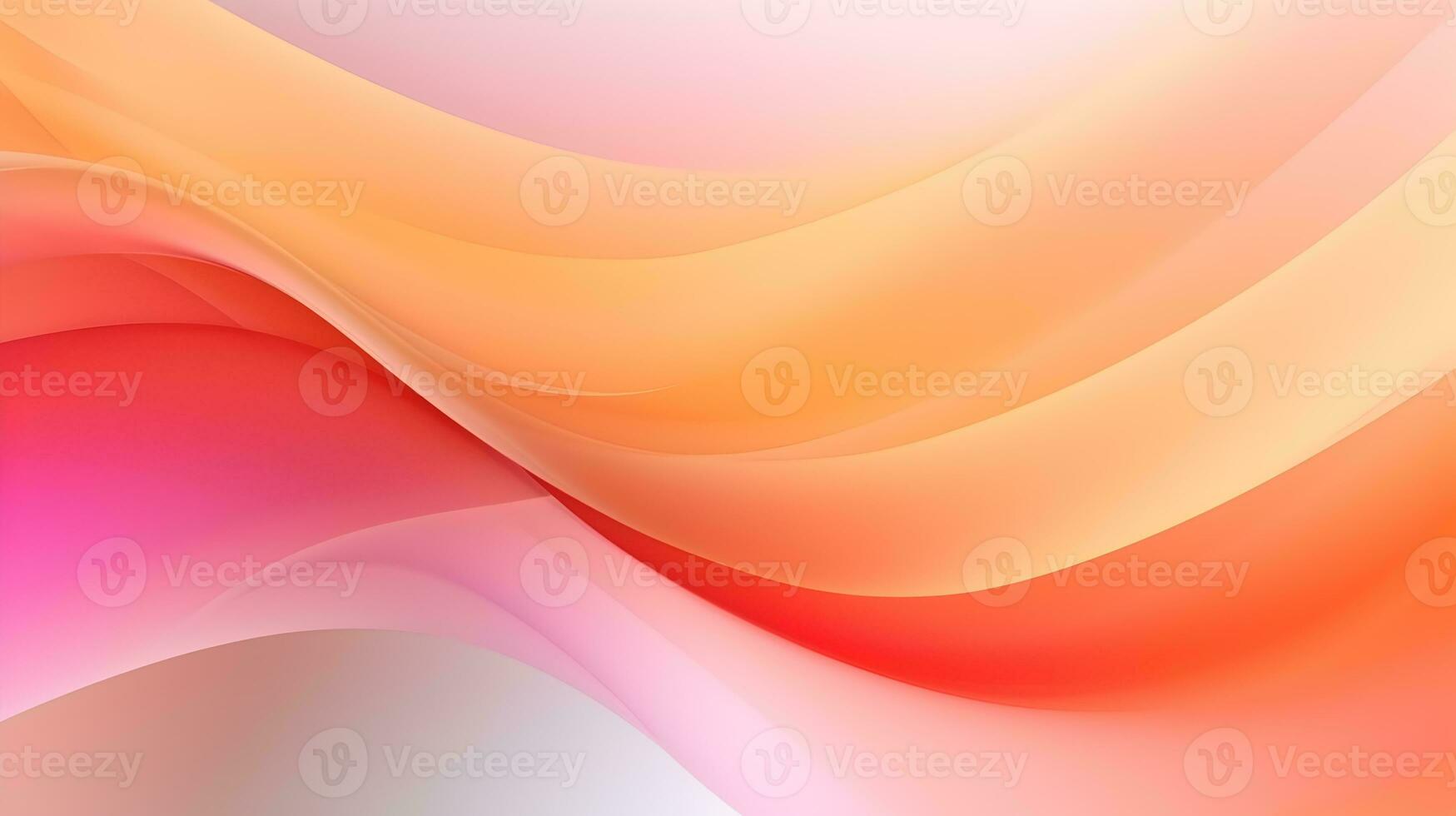 abstrakt Hintergrund mit Orange und Rosa Farben. ai generiert. foto