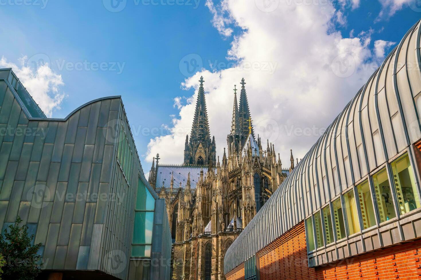 Innenstadt Köln Stadt Horizont, Stadtbild von Deutschland foto