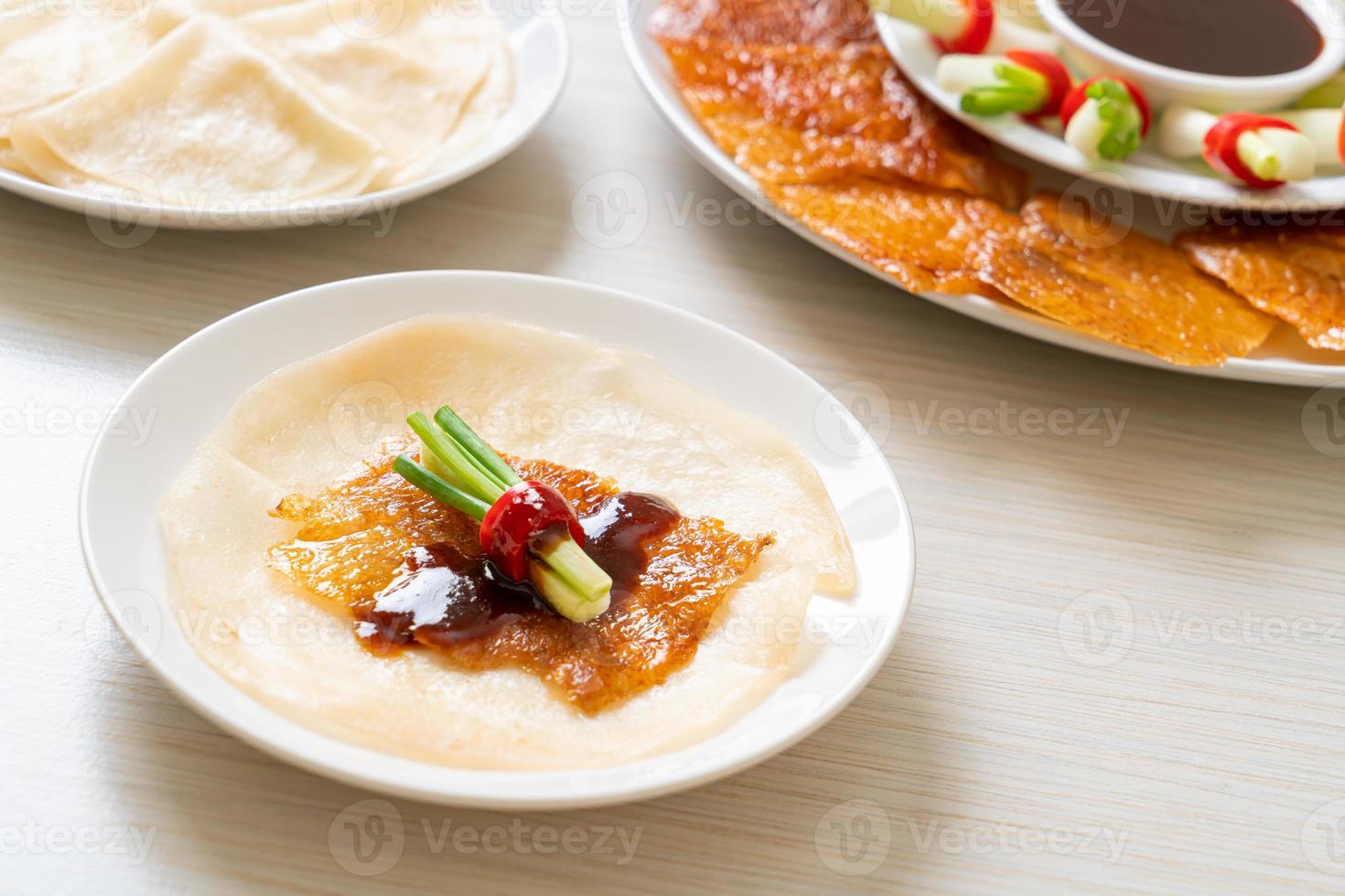 Peking-Ente - chinesisches Essen foto