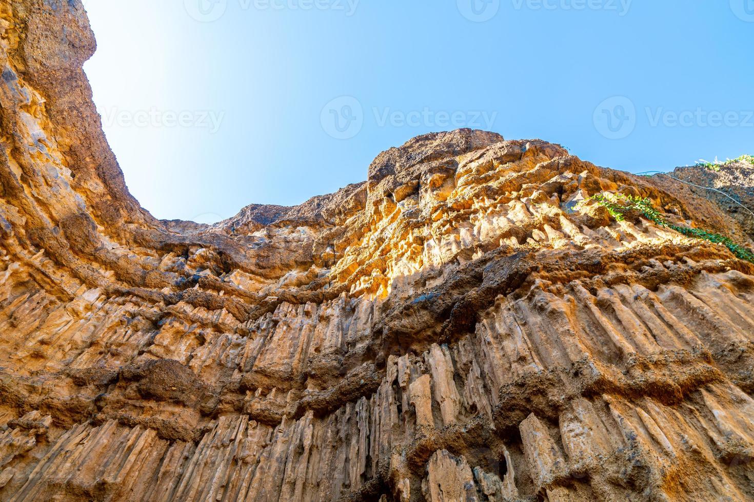 Pha Chor oder der Grand Canyon Chiangmai im Mae Wang Nationalpark, Chiang Mai, Thailand foto