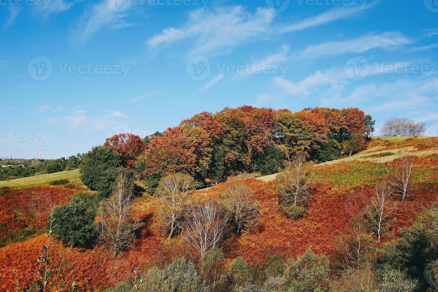 Berglandschaft in Bilbao Spanien spa foto