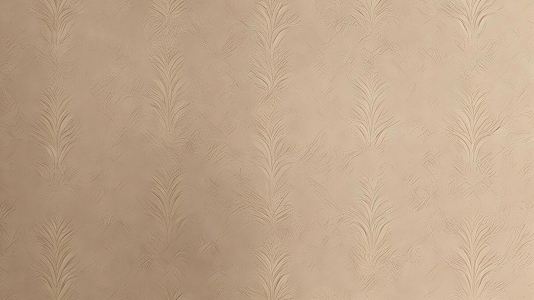 Stoff Textur Hintergrund Jahrgang Beige ai generativ foto