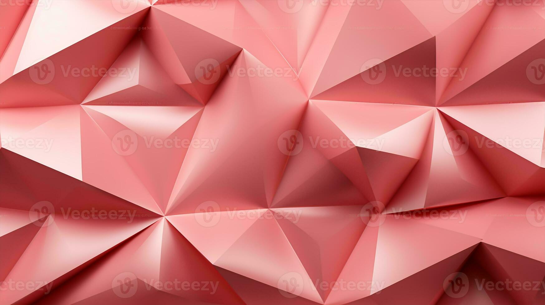 abstrakt geometrisch Formen im Rosa Farbe. futuristisch polygonal Hintergrund foto