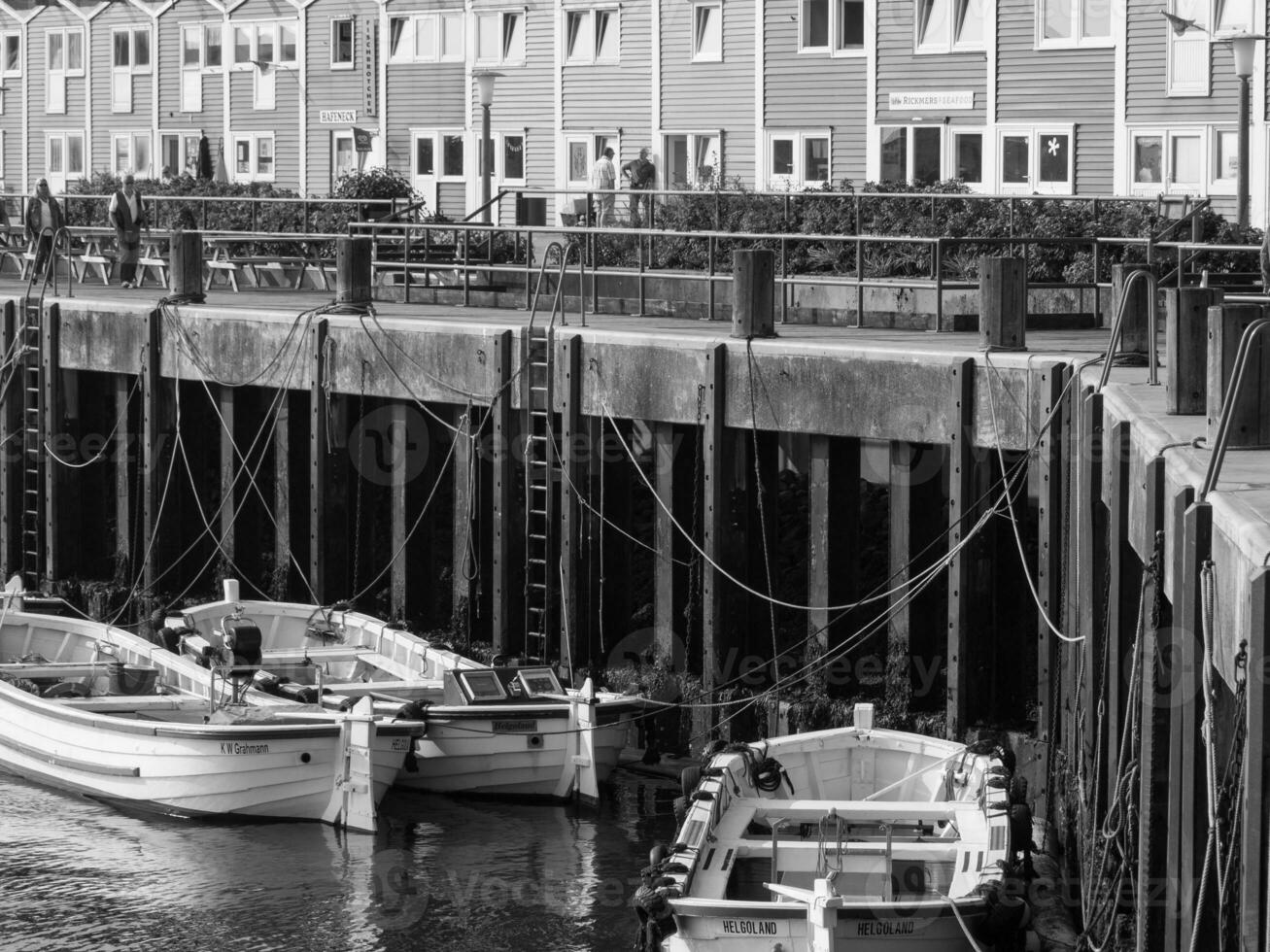 das Deutsche Insel von Helgoland foto