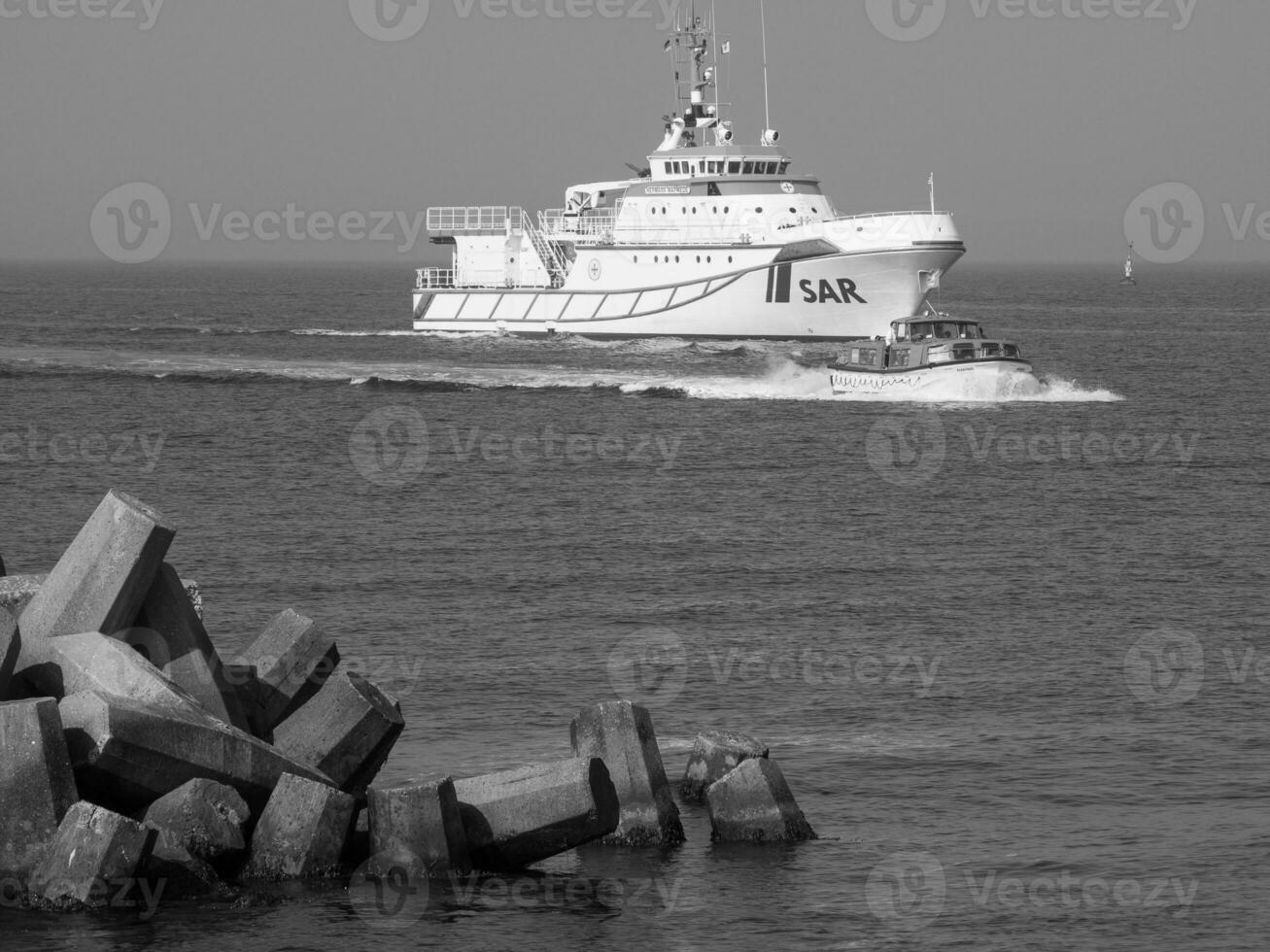 insel helgoland in deutschland foto