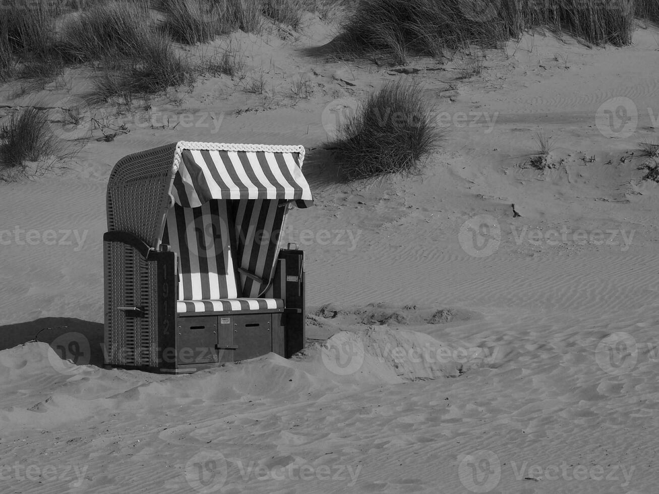 das Insel von Langeoog im Deutschland foto