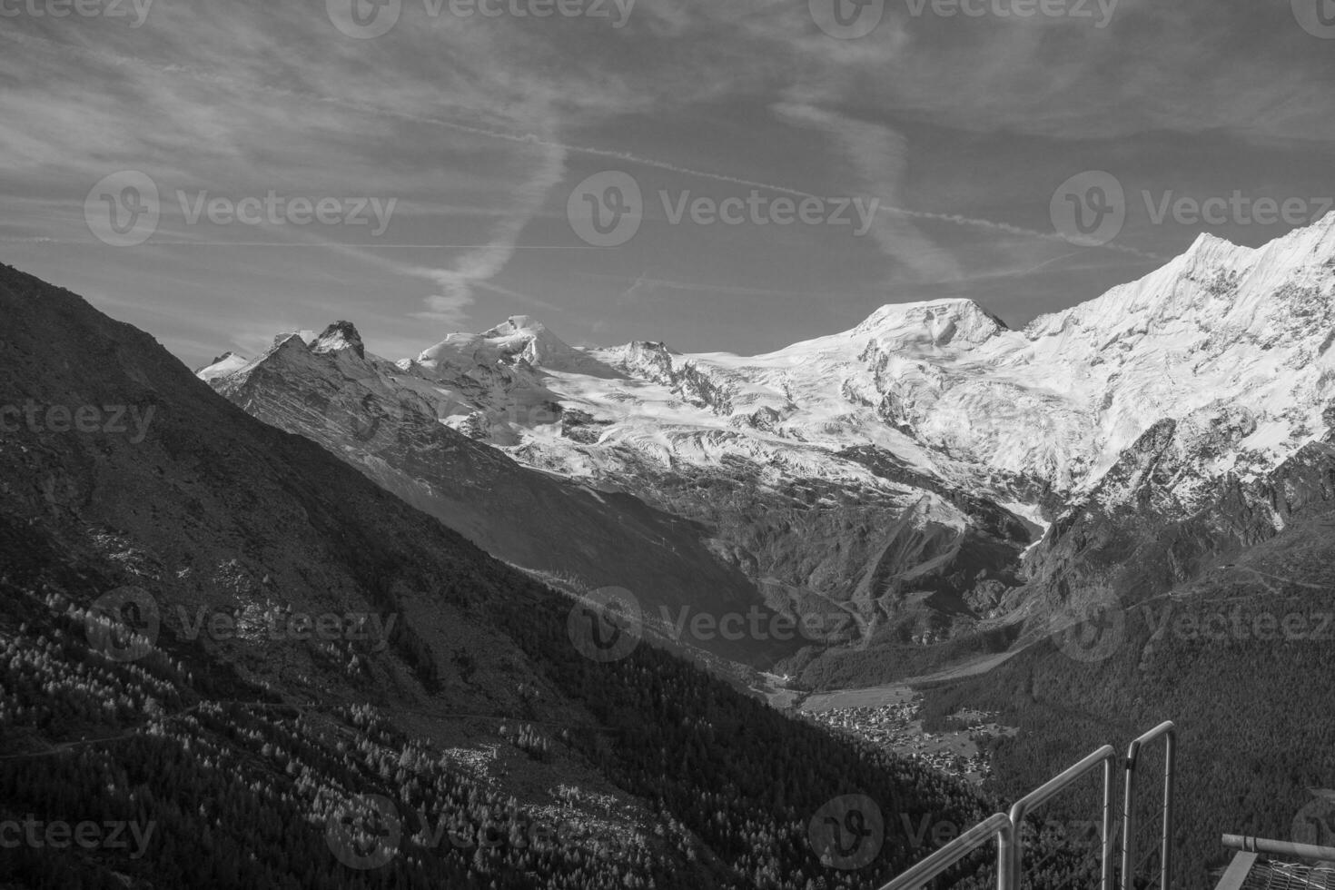 die alpen in der schweiz foto