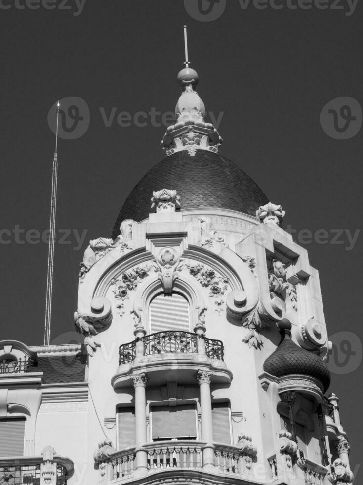 die Stadt Madrid in Spanien foto