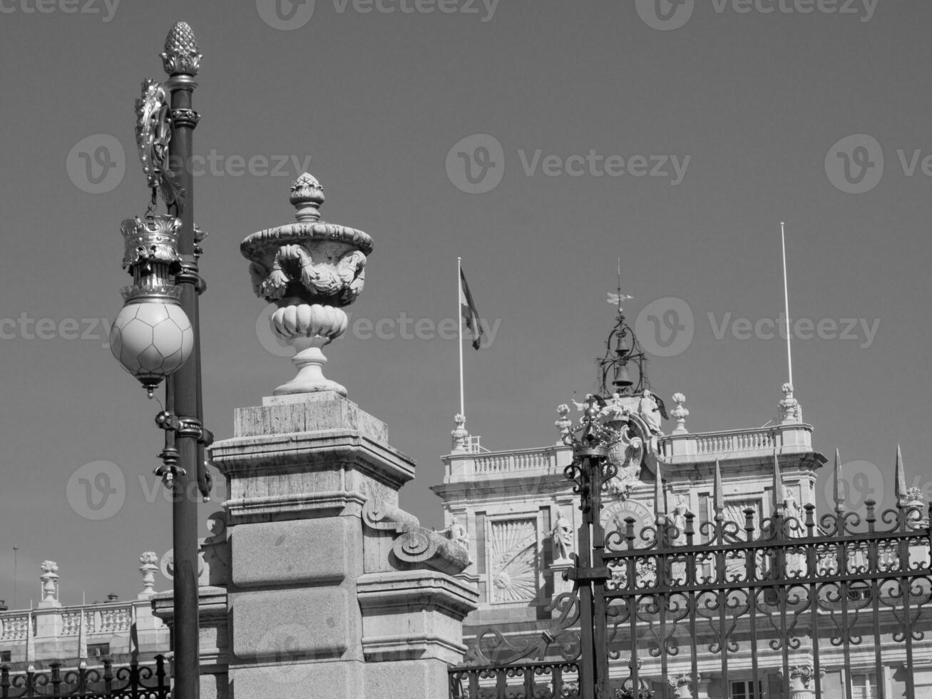 madrid stadt in spanien foto