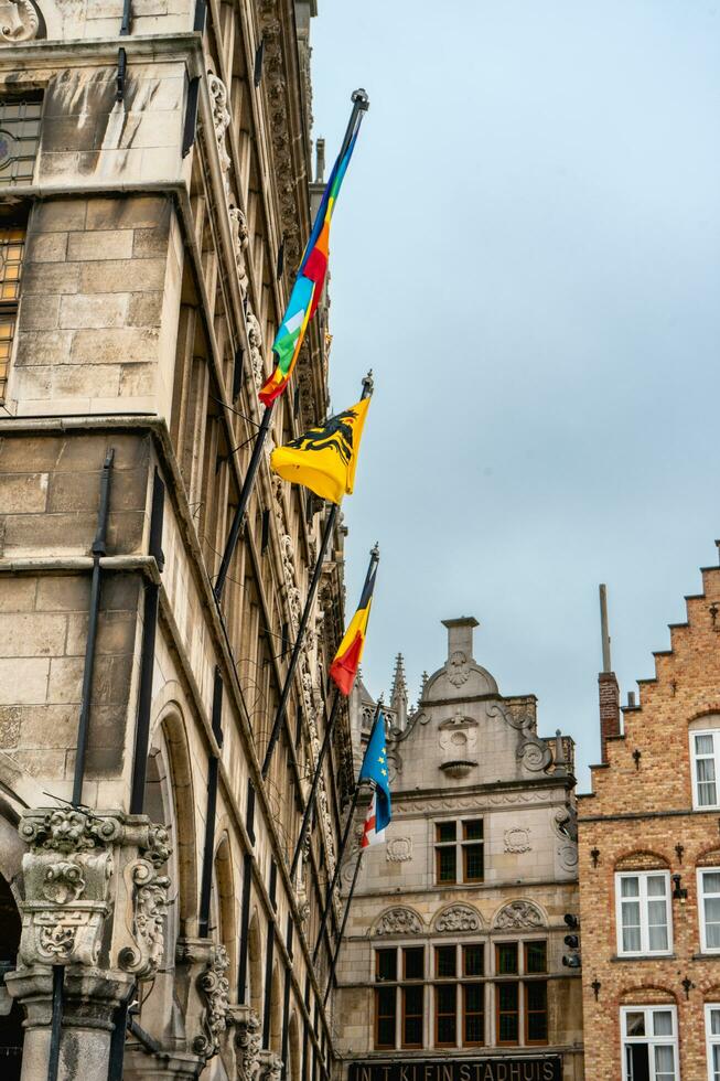 die Architektur im iper, Belgien. kann 21 2023. foto