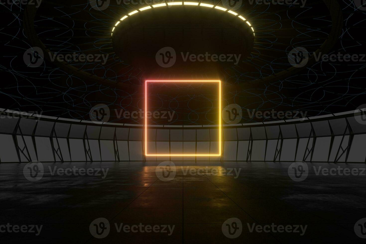 Licht Birne Neon- Beleuchtung, kostenlos Raum ai generiert 22769008  Stock-Photo bei Vecteezy