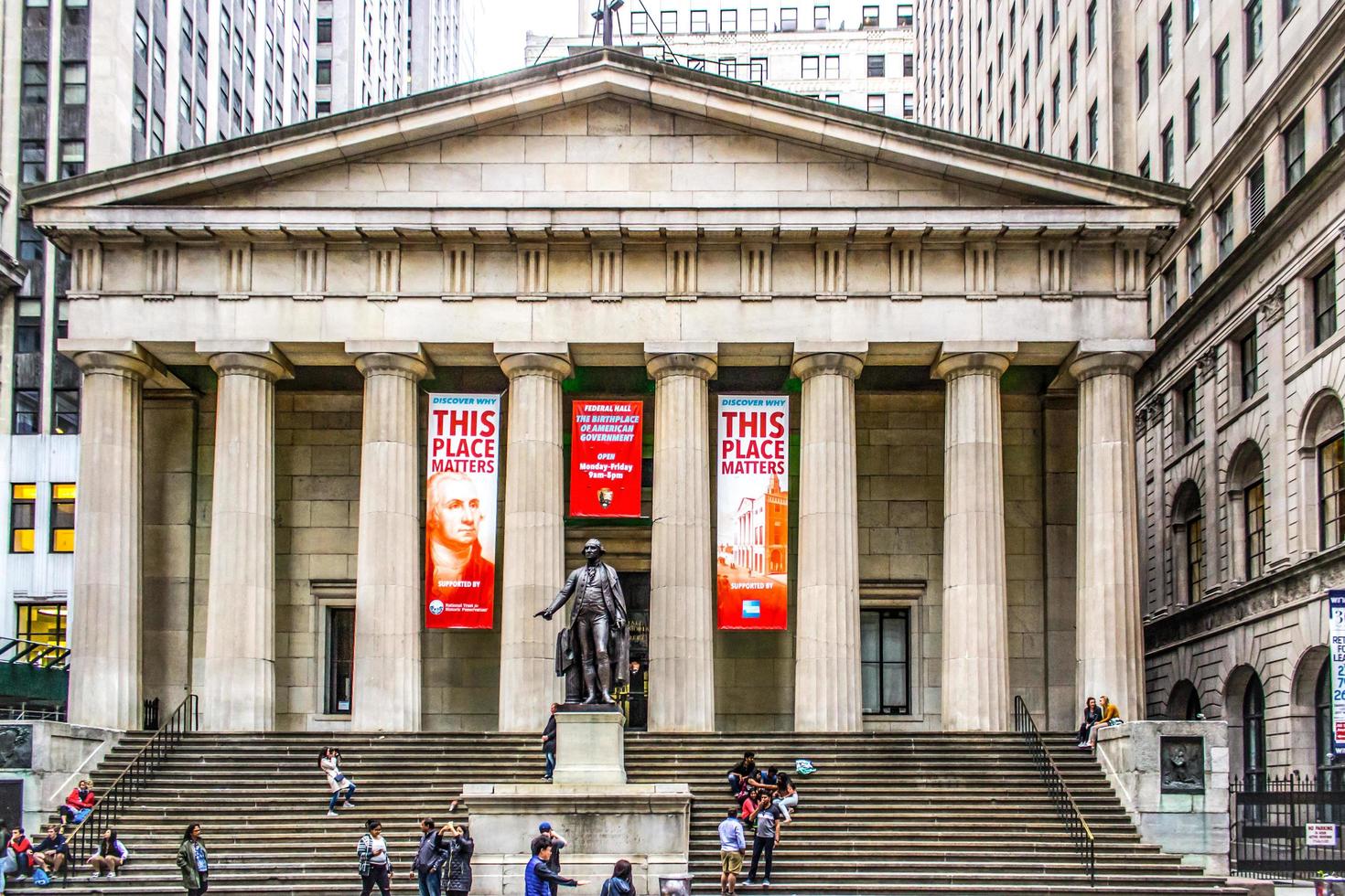 Bundeshalle in New York City im Jahr 2017 foto