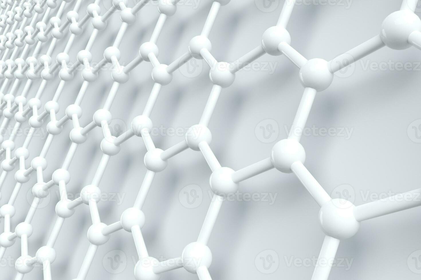 sechseckig Joint Linien, 3d Rendern foto