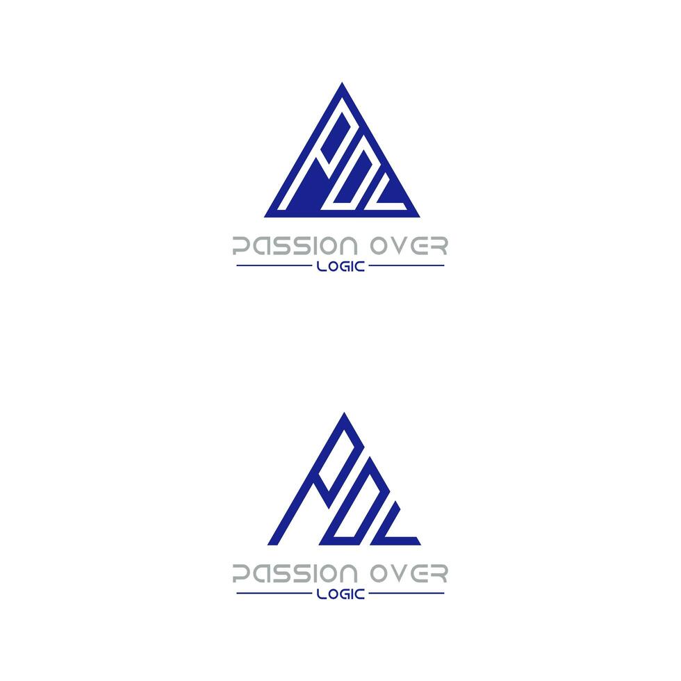 pol Brief Logo Design auf Weiß Hintergrund.pol kreativ Initialen Brief Logo Konzept.pol Brief Design. pol Brief Design auf Weiß Hintergrund.pol Logo Vektor foto