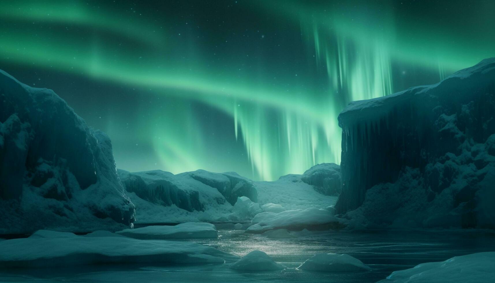 majestätisch Berg Gipfel beleuchtet durch sternenklar Nacht generiert durch ai foto