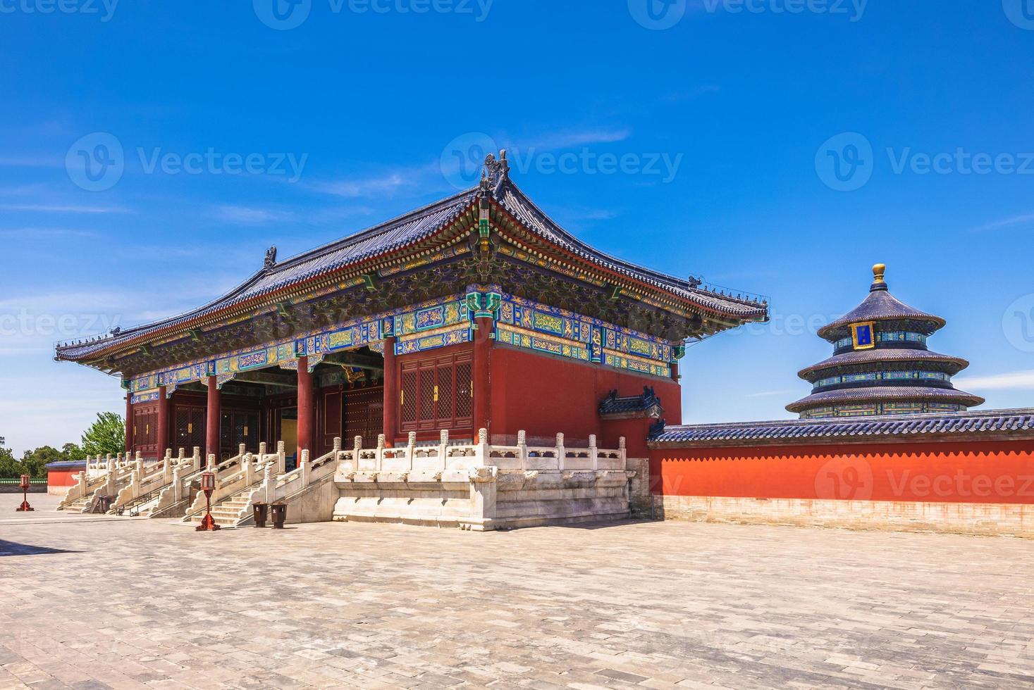 tempel des himmels, das wahrzeichen von peking, china foto