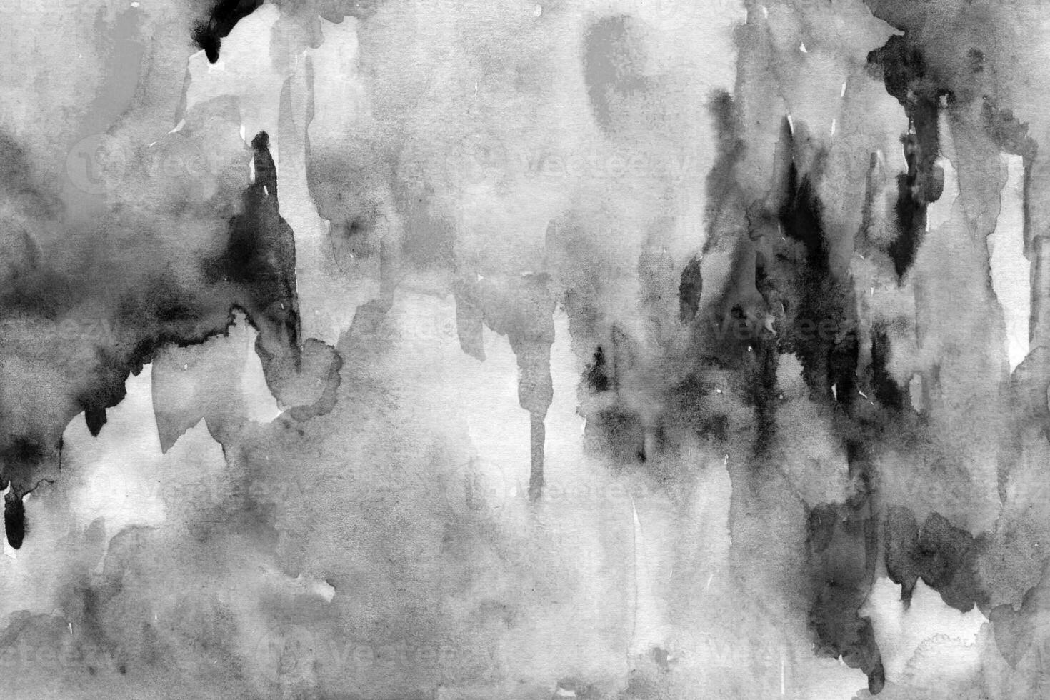 schwarz und Weiß Aquarell Textur foto