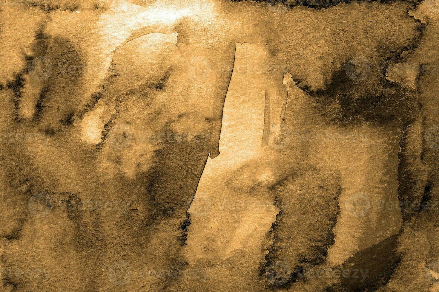 golden braun Aquarell Hintergrund foto