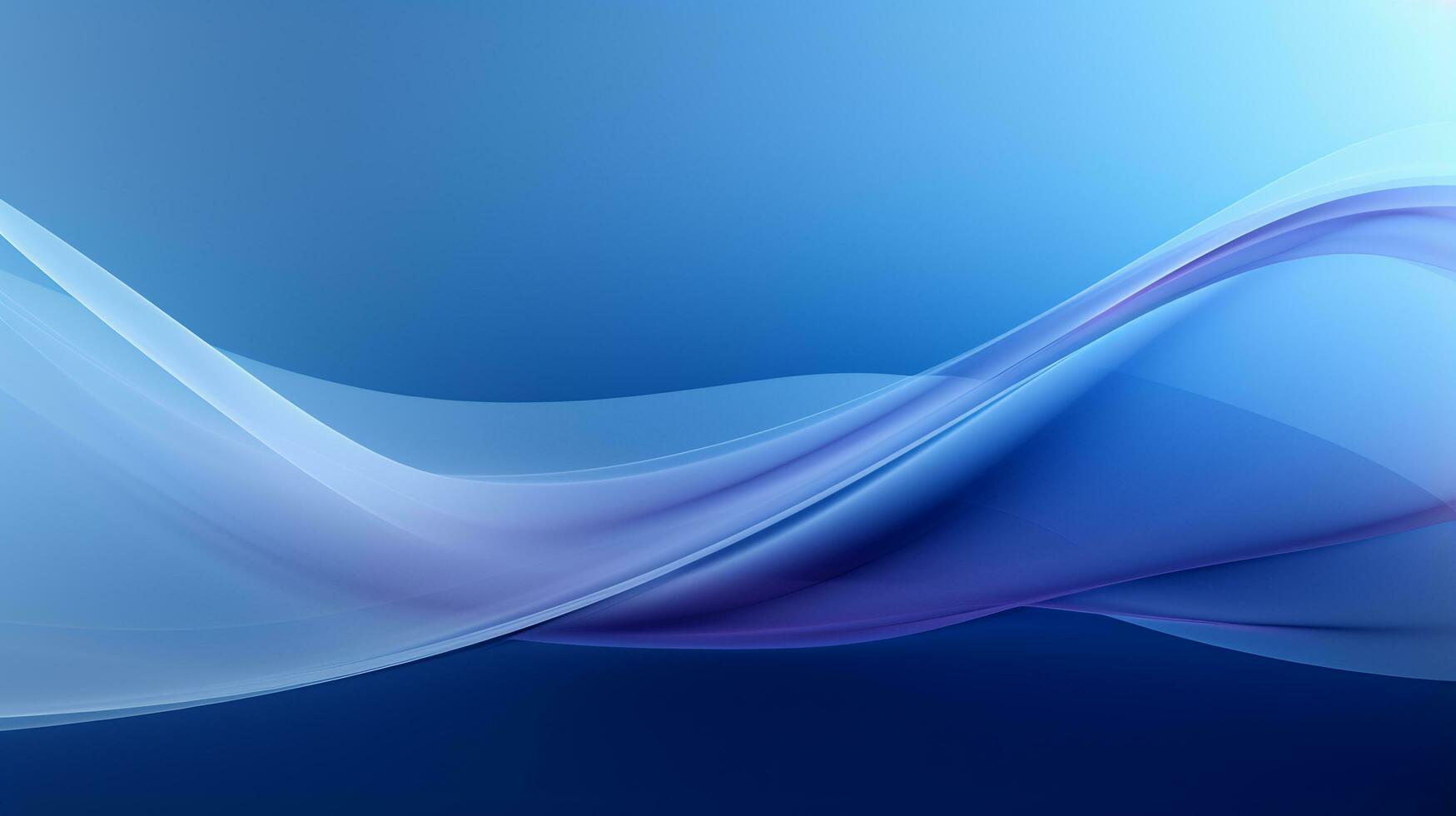 3d Blau abstrakt Welle Hintergrund foto