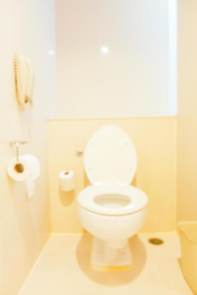 abstrakte Unschärfe und unscharfe Toilette und Badezimmer foto