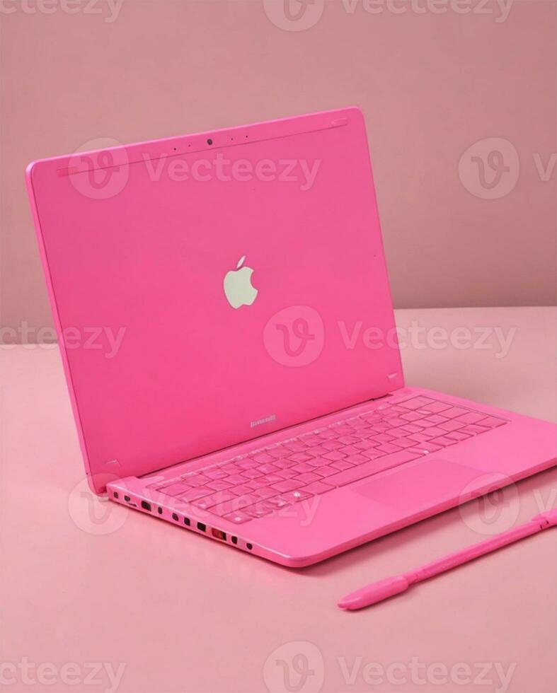 Barbie Rosa Laptop zum Mädchen foto