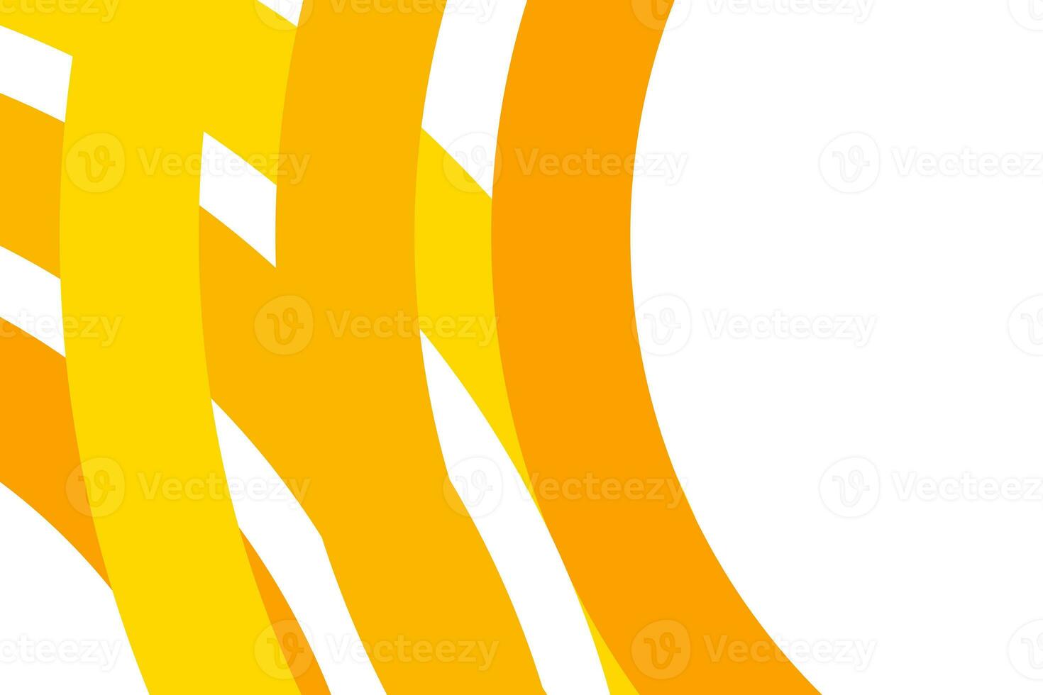 Orange weben Streifen abstrakt auf Weiß Hintergrund. Kurve Orange Linie Farbe Grafik zum Hintergrund Hintergrund Banner Webseite Design Element. abstrakt Hintergrund niemand einfach sauber und Licht Design foto