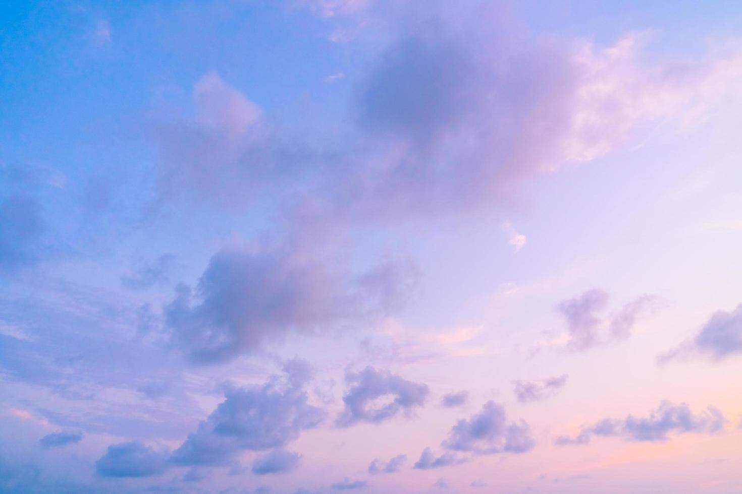 Sonnenuntergang am Himmel foto