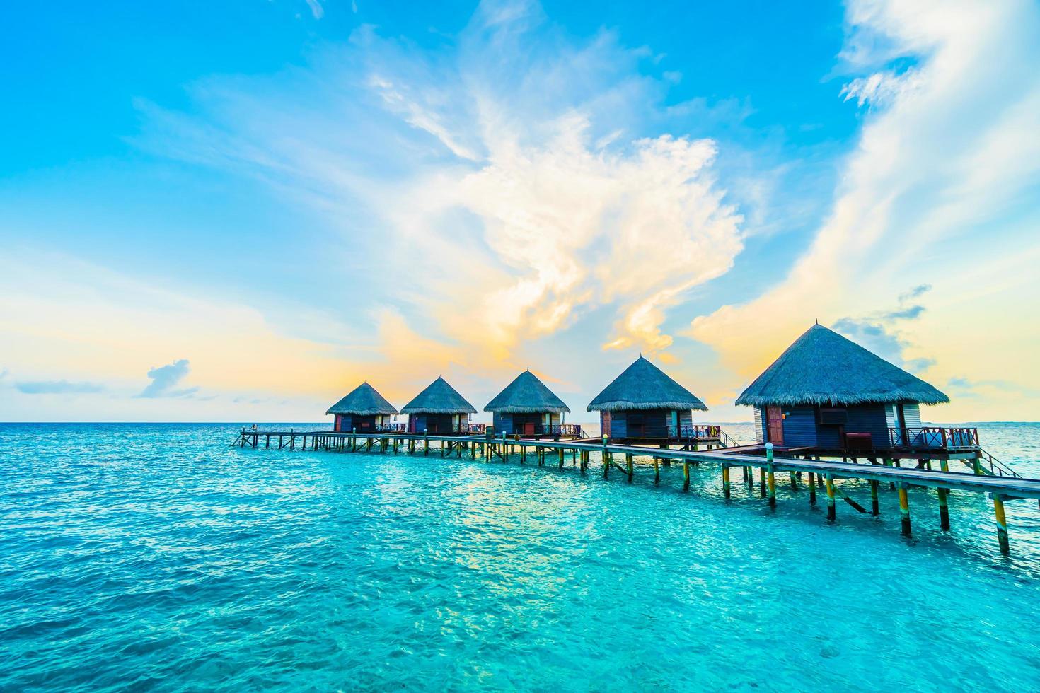 schöne Malediven Insel foto