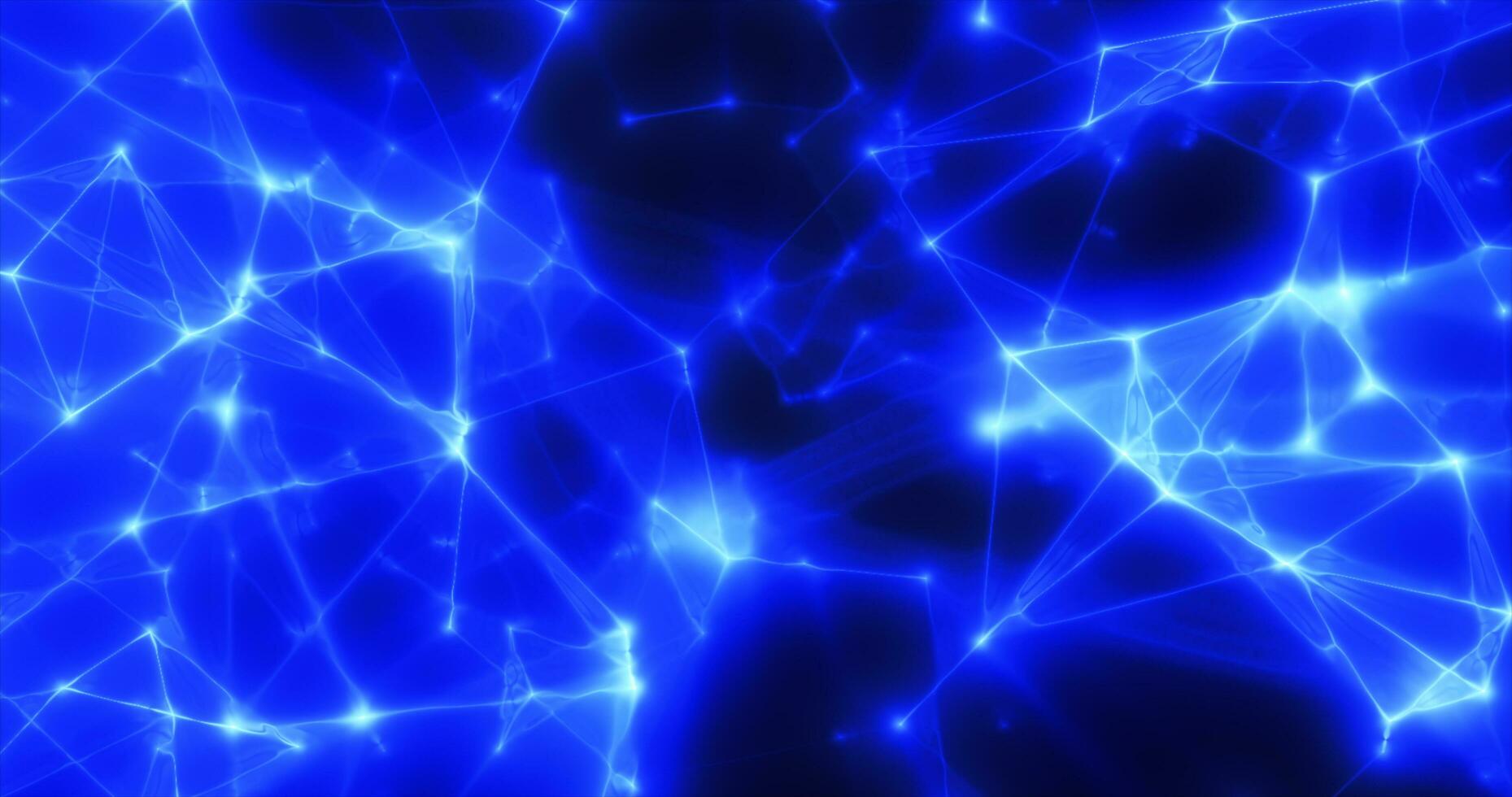 abstrakt Blau Plexus Linien Dreiecke Energie magisch Hintergrund foto