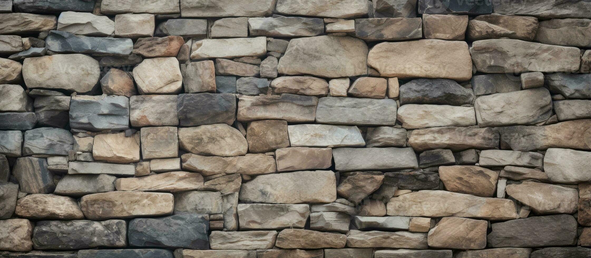 Hintergrund von ein Mauer gemacht von Steine foto