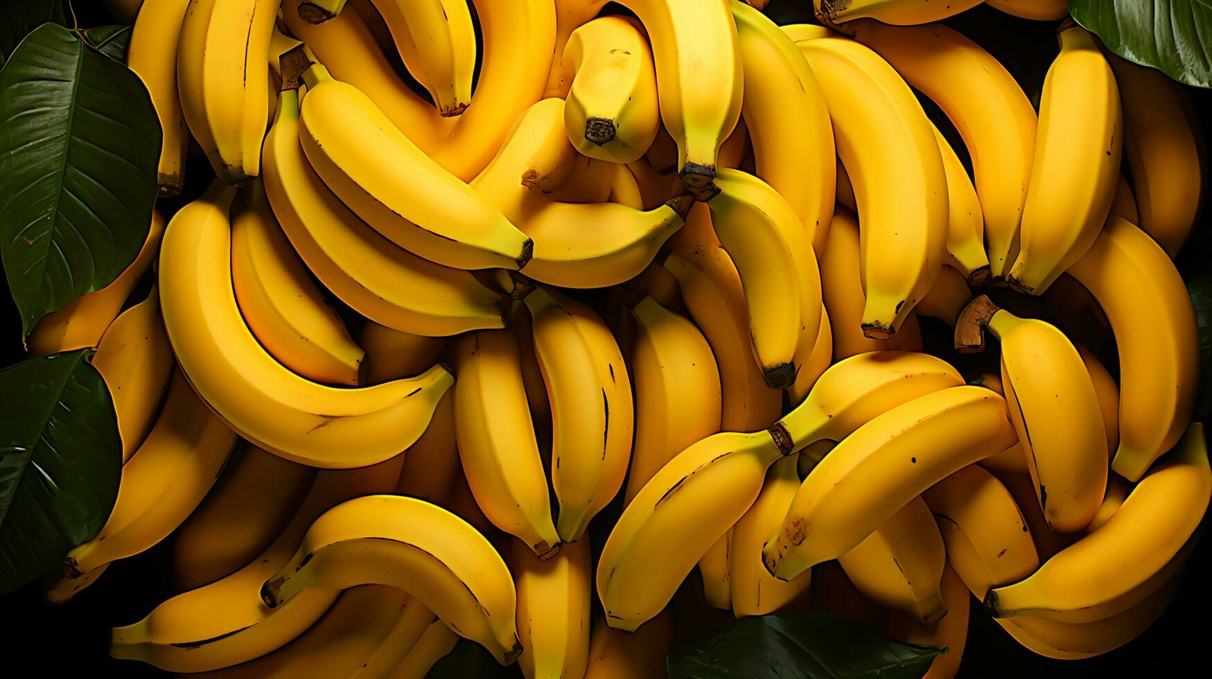 Schönheit von Banane, generativ ai foto