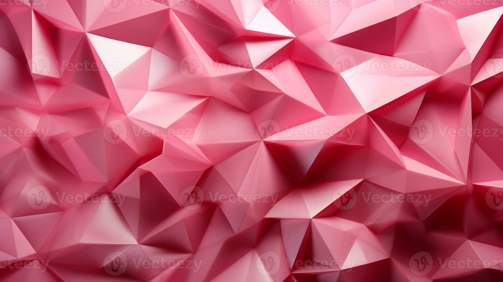 Hintergrund Rosa Polygon ai foto