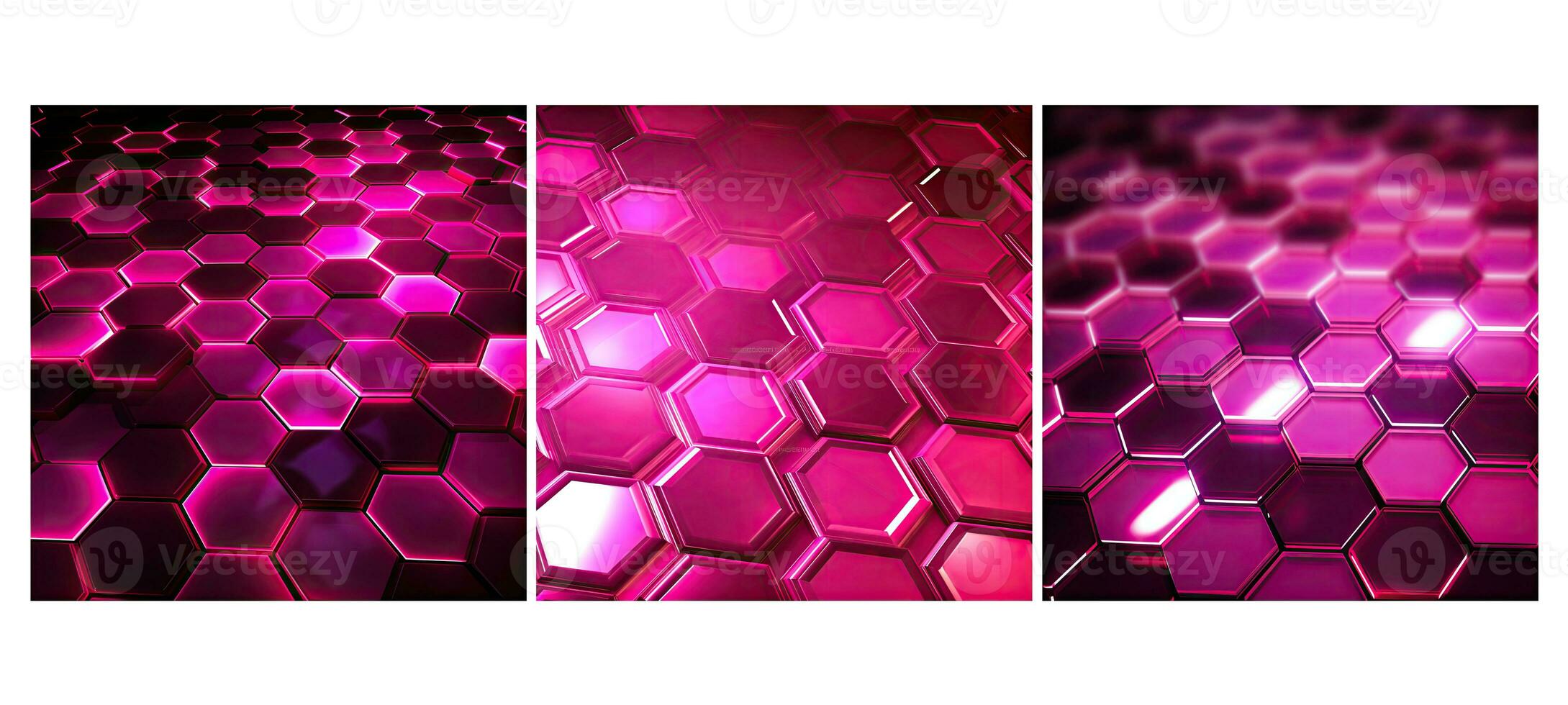 Textur Magenta Licht Hexagon Hintergrund foto