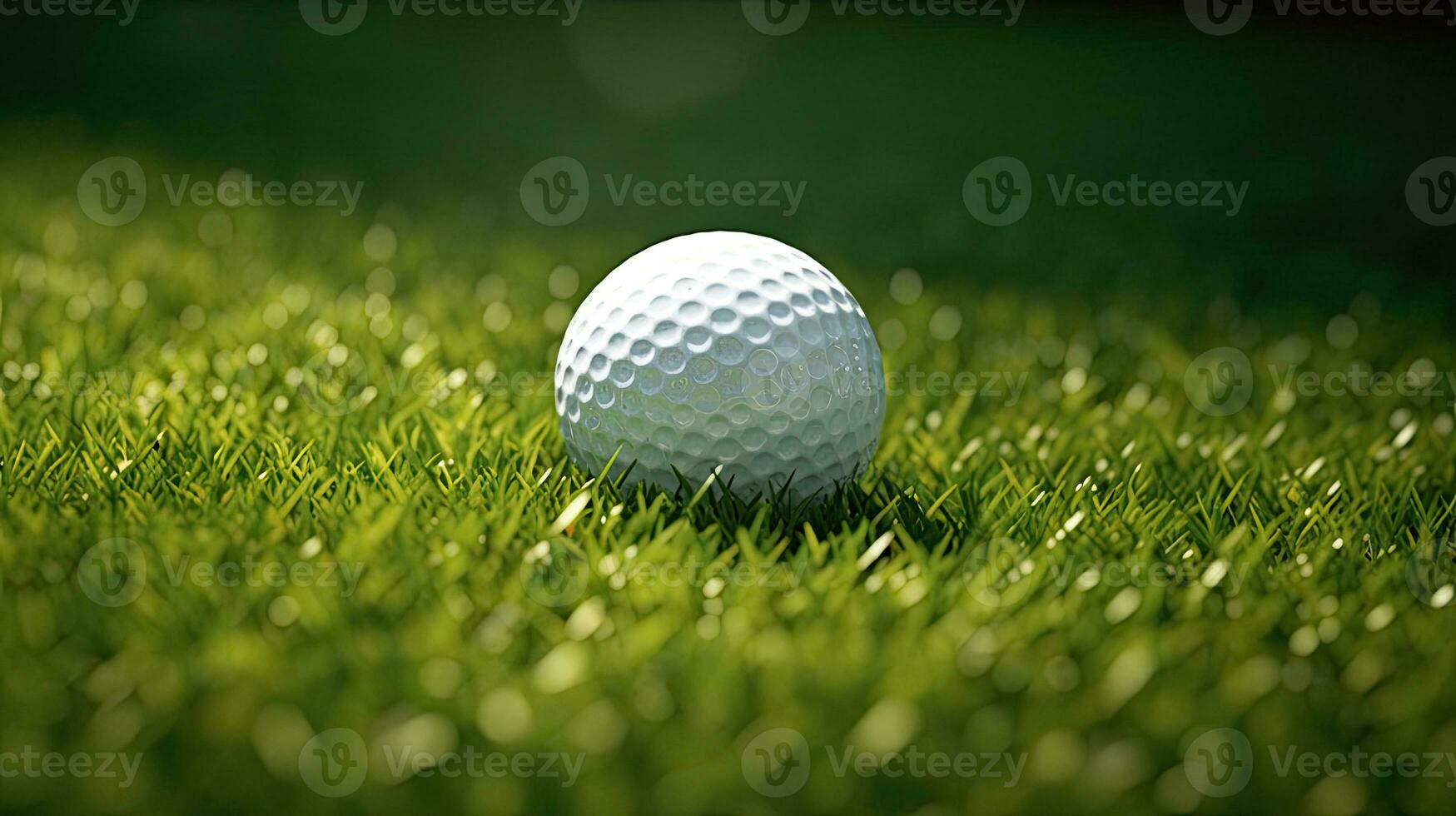 Golf Ball und Golf Verein im Tasche auf Grün Gras beim Sonnenuntergang.  Golfspieler. generativ ai 28340515 Stock-Photo bei Vecteezy