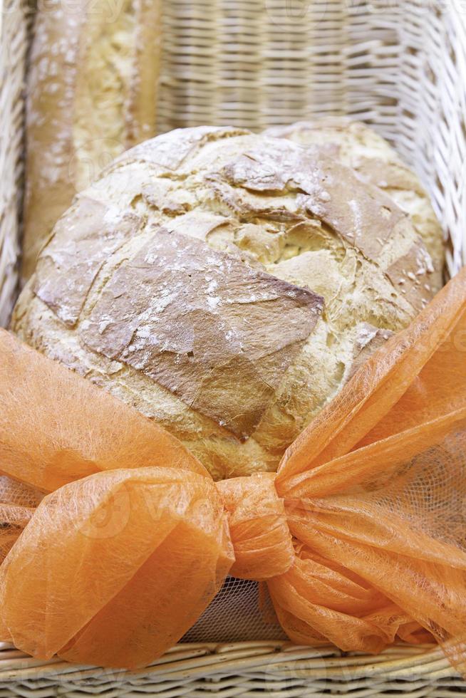 handgemachtes traditionelles Brot foto