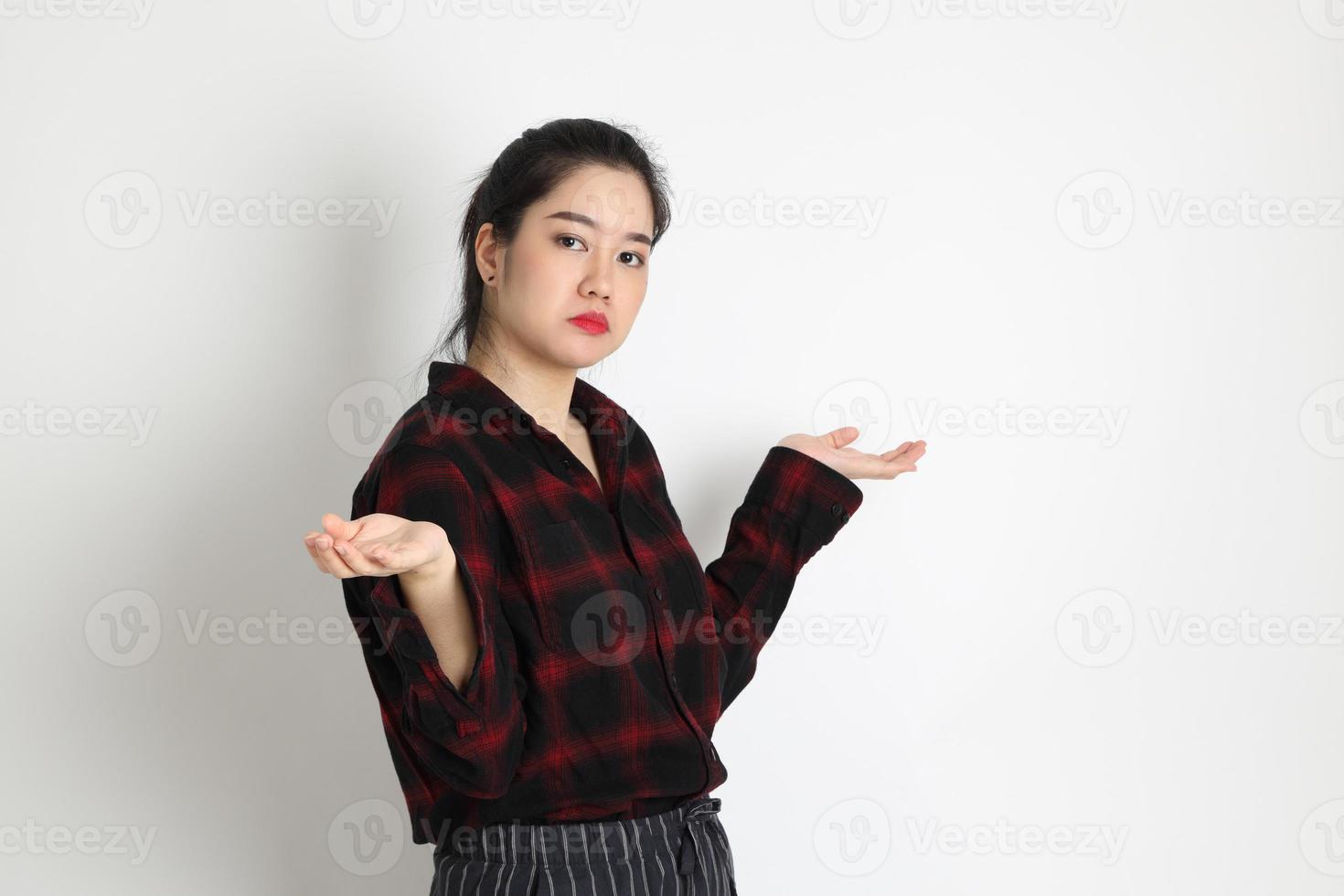 Frau im Studio foto