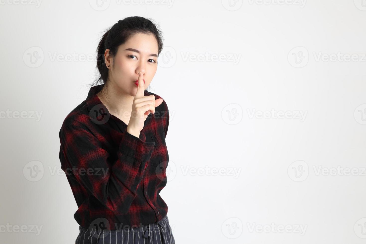 Frau im Studio foto